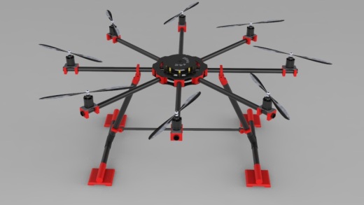 Drone Octocopter八轴无人机缩略图