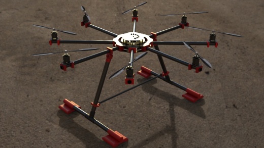 Drone Octocopter八轴无人机缩略图