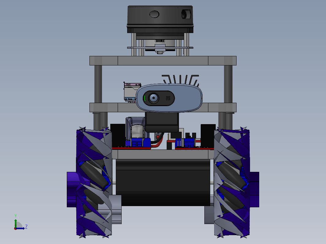 麦克纳姆轮小车 AUTONOMUS ROBOT ROS