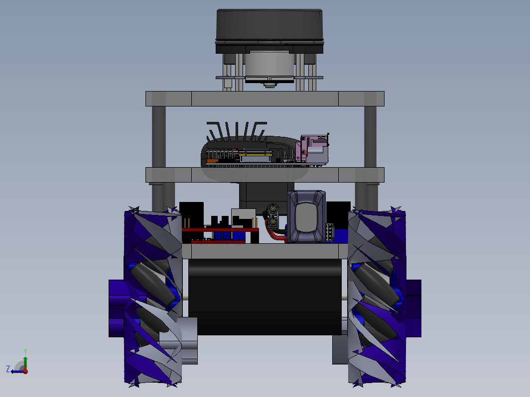 麦克纳姆轮小车 AUTONOMUS ROBOT ROS