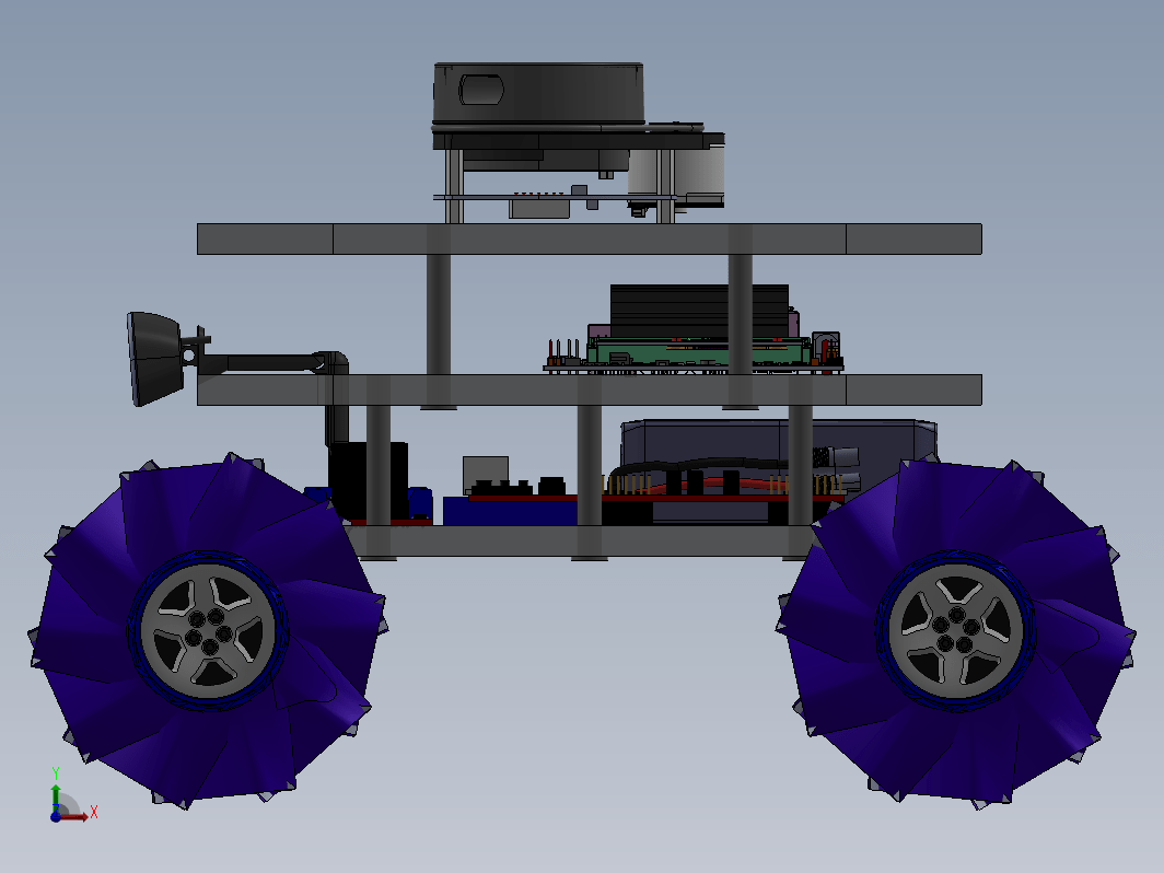 麦克纳姆轮小车 AUTONOMUS ROBOT ROS