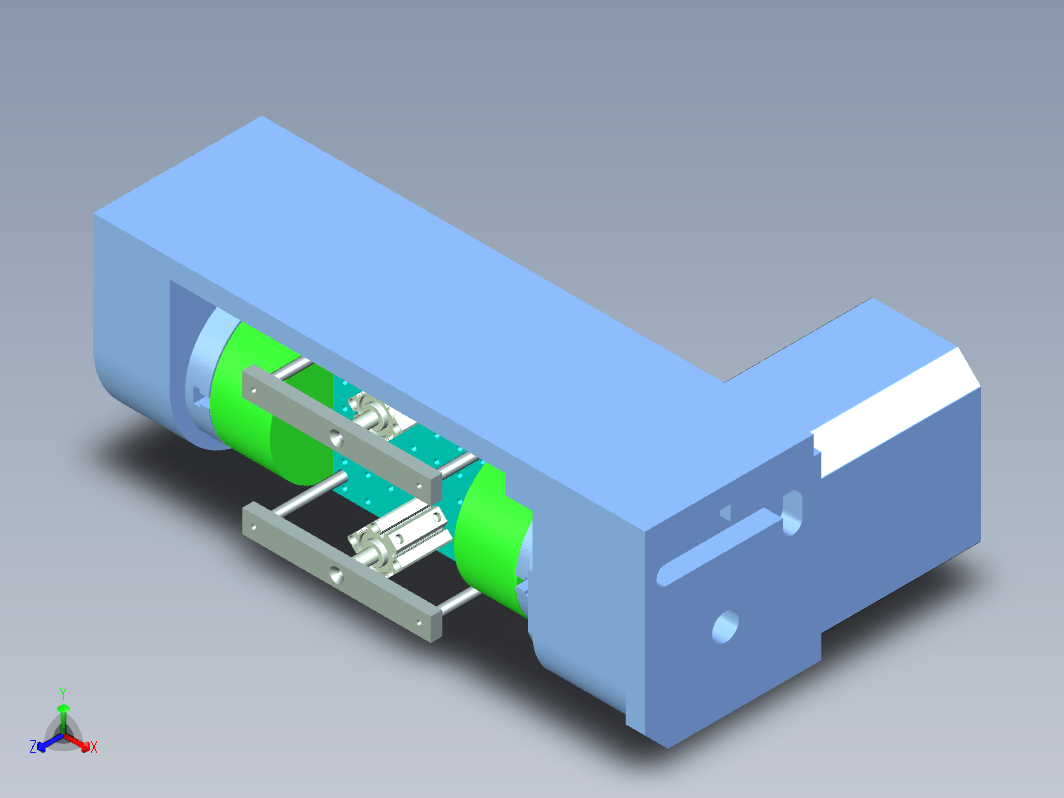 方形铝型材四轴夹具