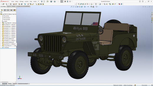 吉普轻型侦察车 Jeep Willys MB 1942缩略图