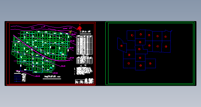 15万吨给水厂给水工程设计CAD+说明书