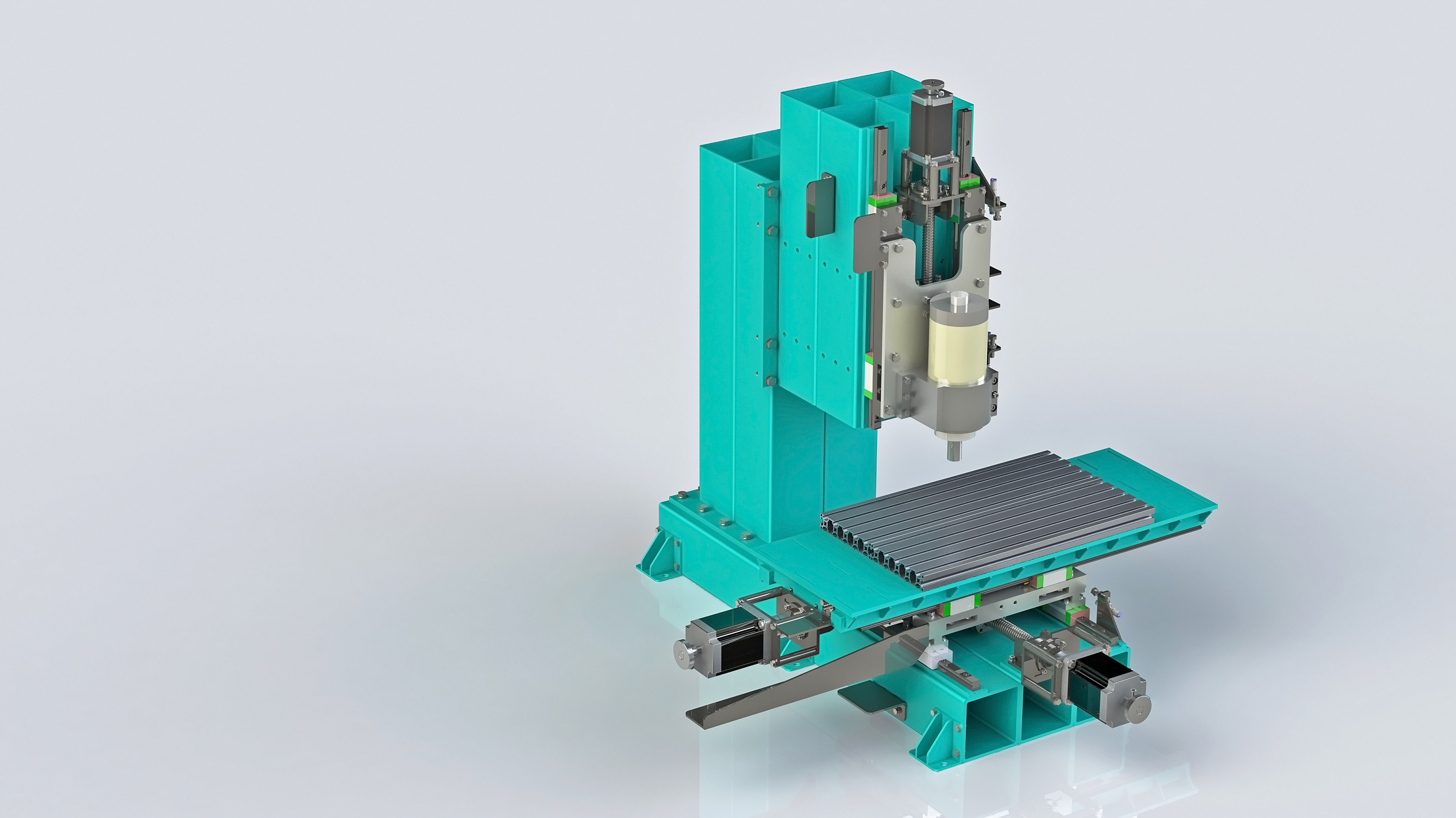 Milling CNC 450x250数控铣削机