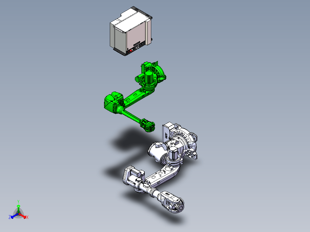 ABB六轴机器人，控制柜