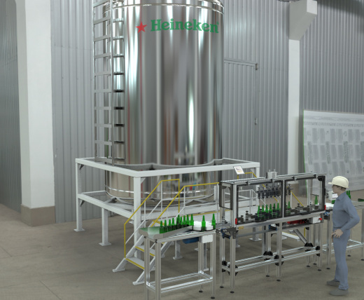 自动啤酒灌装机 Automatic beer filling缩略图