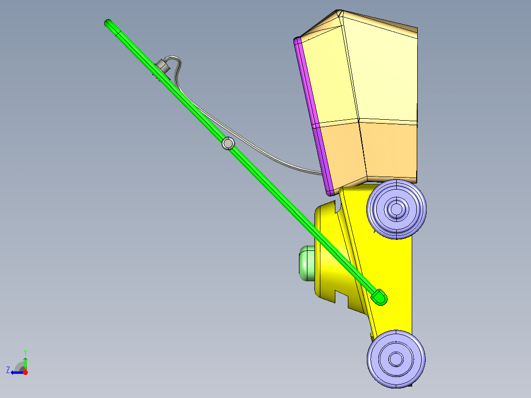 JX0267 基于proe割草机主体设计