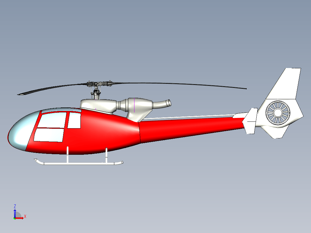 瞪羚直升机