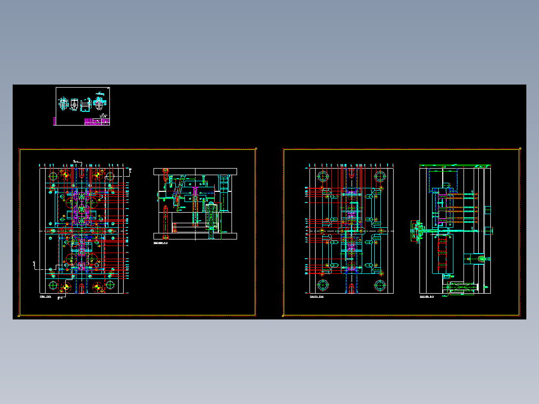 模具结构图—043先复位