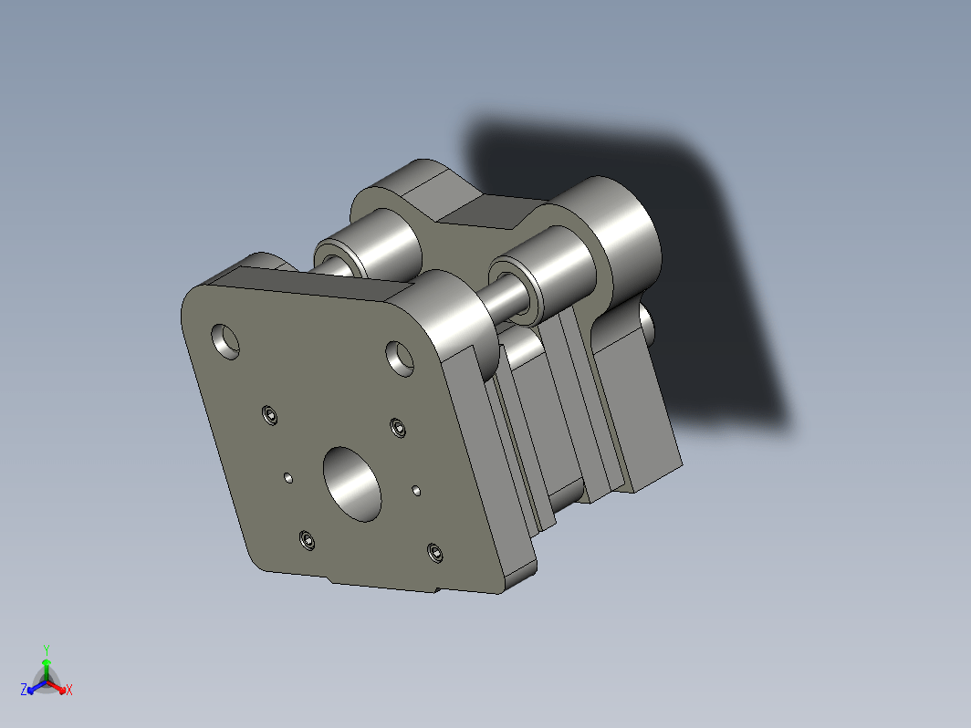 冲压裁切模型 UG及+CAD