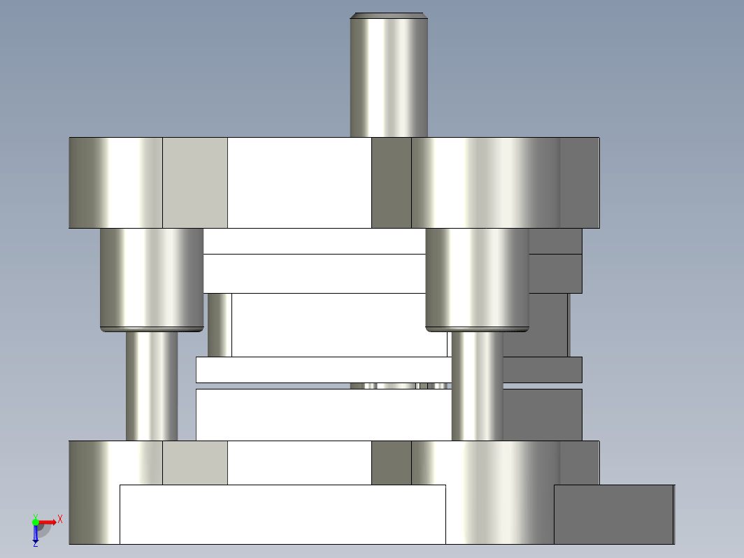 冲压裁切模型 UG及+CAD