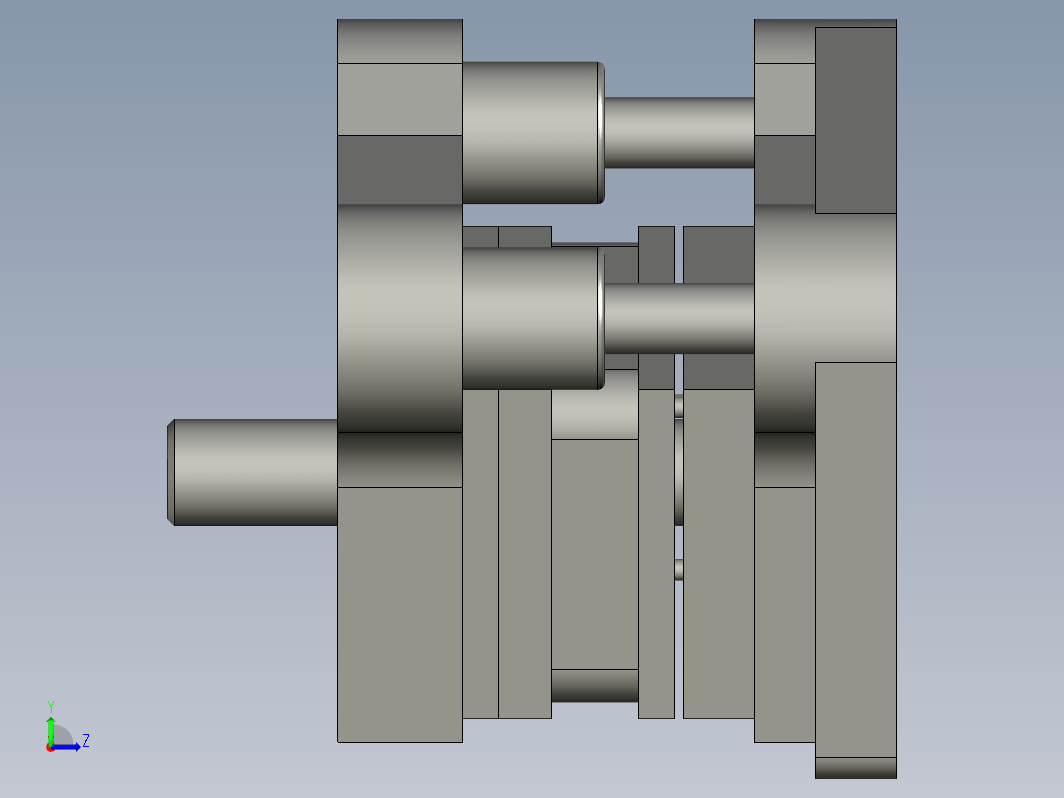 冲压裁切模型 UG及+CAD