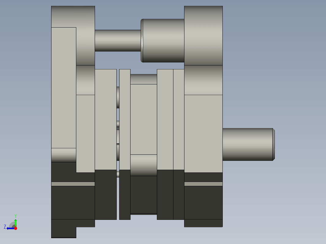 冲压裁切模型 UG及+CAD