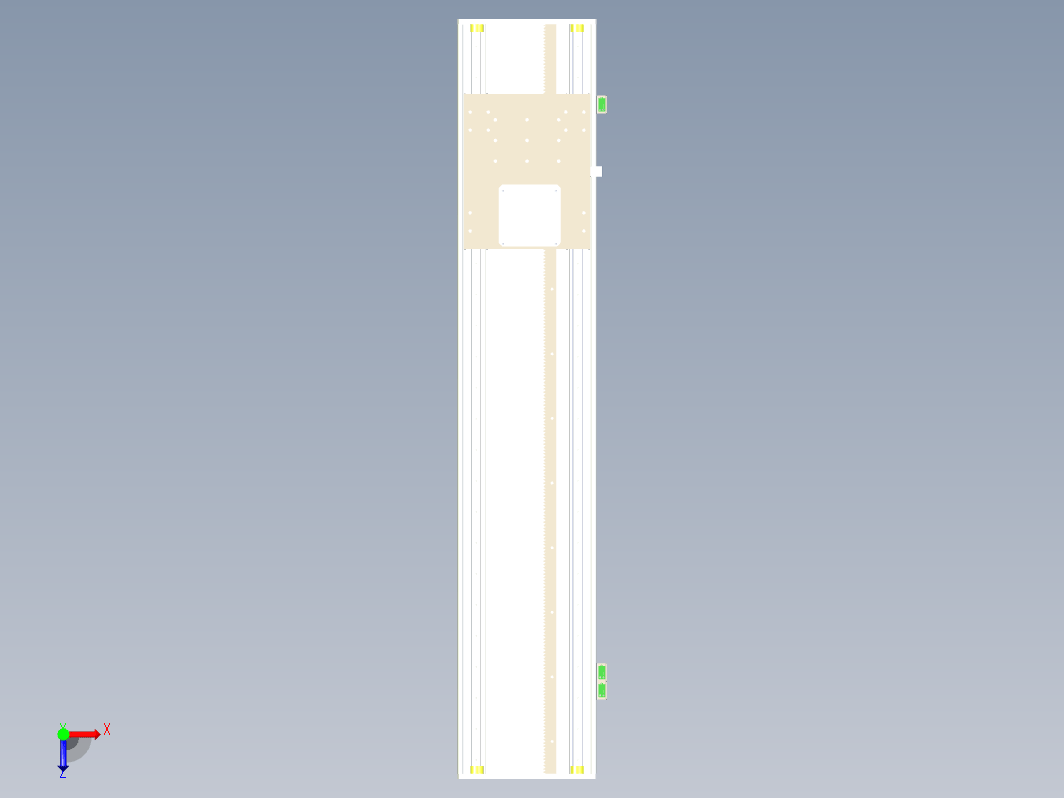 RDM270-1100齿轮齿条模组 负载400kg 大负载模组 RDM270齿轮齿条模组