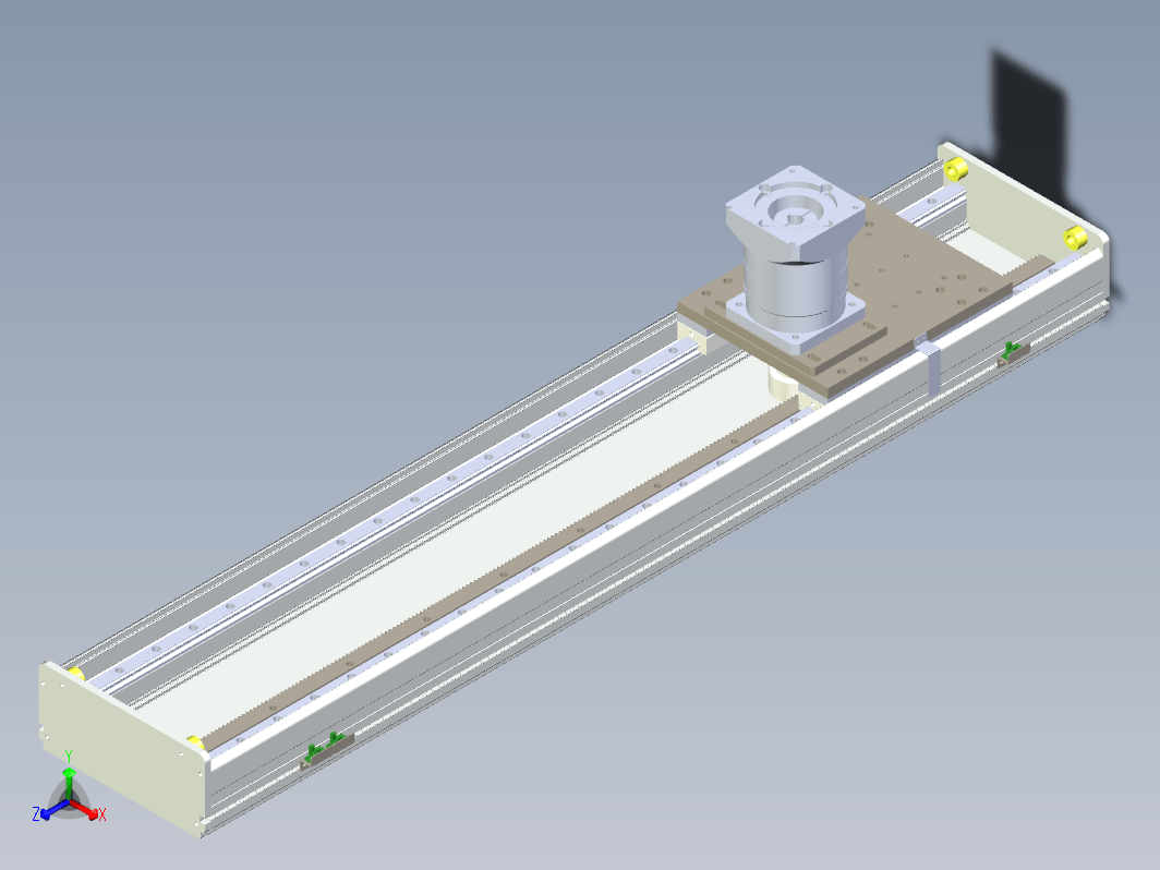 RDM270-1100齿轮齿条模组 负载400kg 大负载模组 RDM270齿轮齿条模组