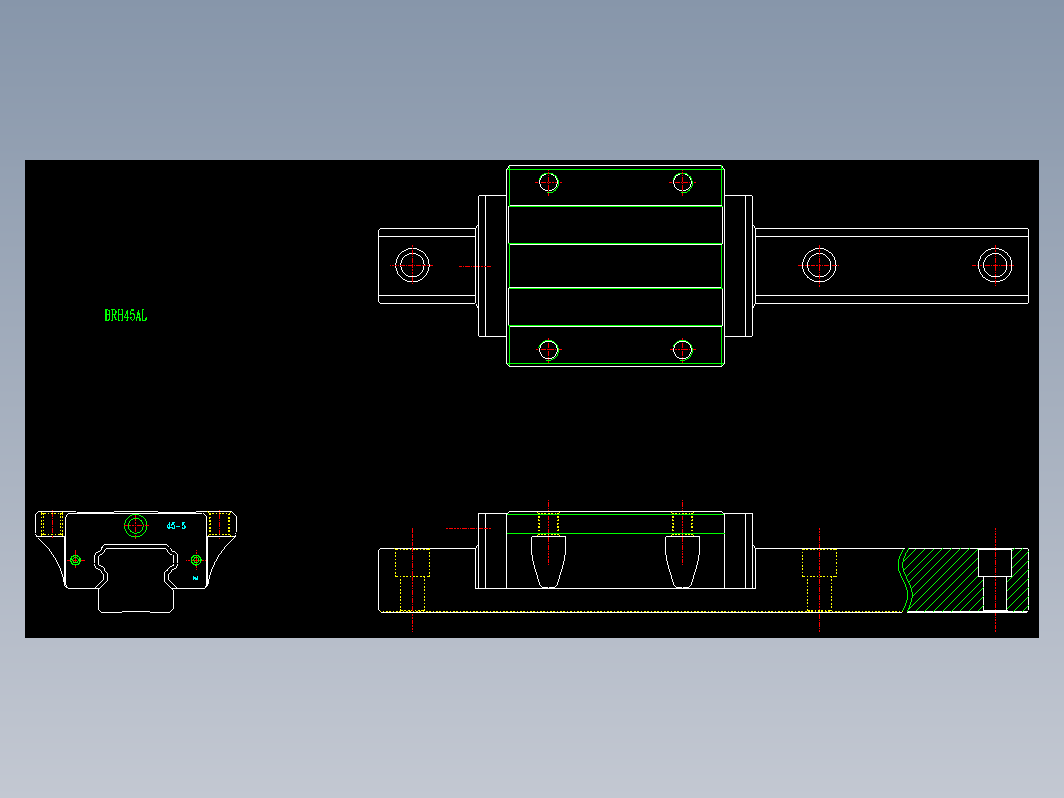 直线导轨BRH45AL