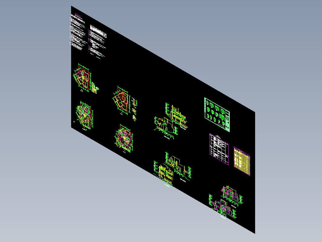 别墅排屋CAD-E-1