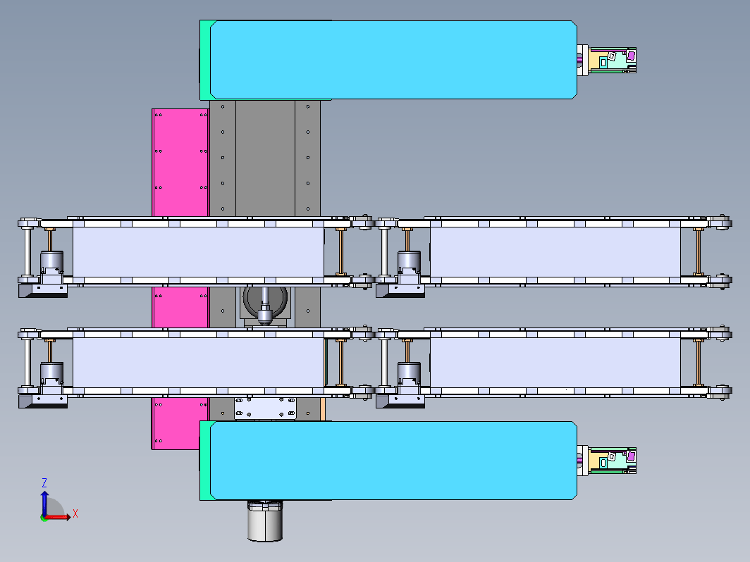 自动化三轴钻孔拉钉作业机构