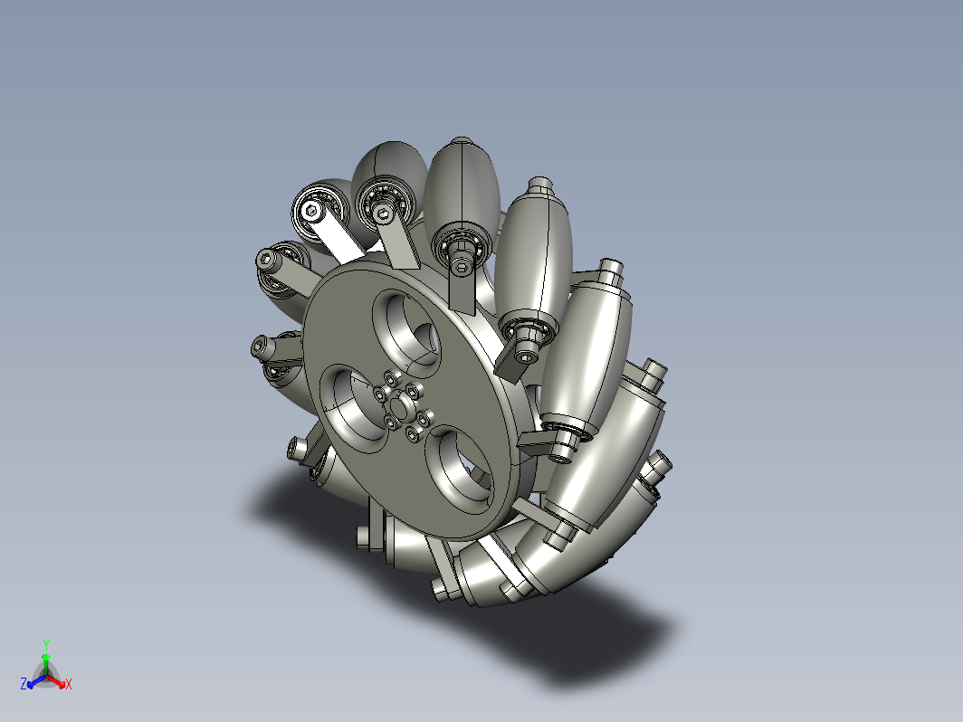 麦克纳姆轮全向轮 Mecanum wheel