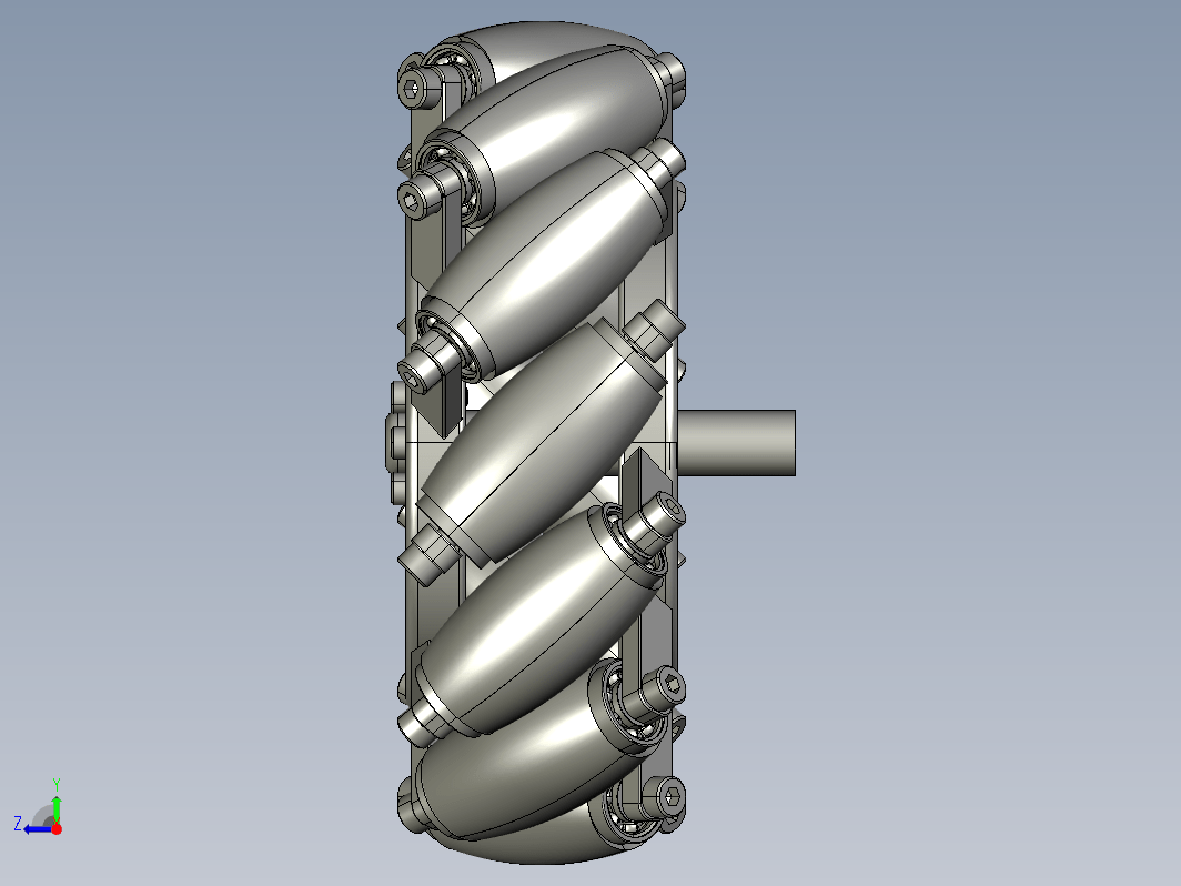 麦克纳姆轮全向轮 Mecanum wheel