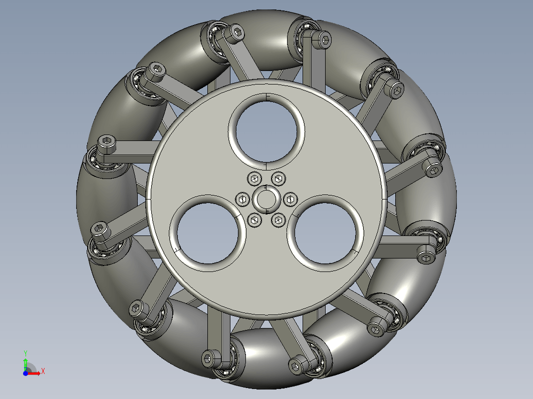 麦克纳姆轮全向轮 Mecanum wheel