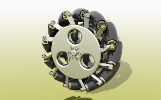 麦克纳姆轮全向轮 Mecanum wheel缩略图