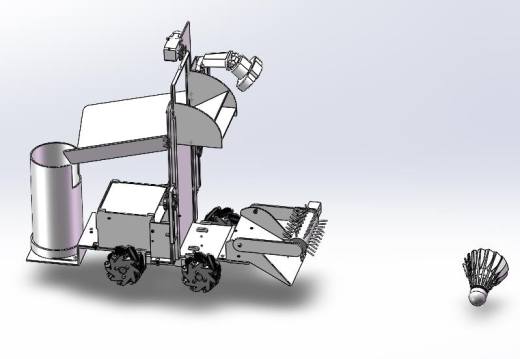 羽毛球捡拾车