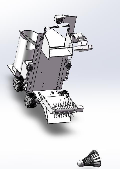 羽毛球捡拾车