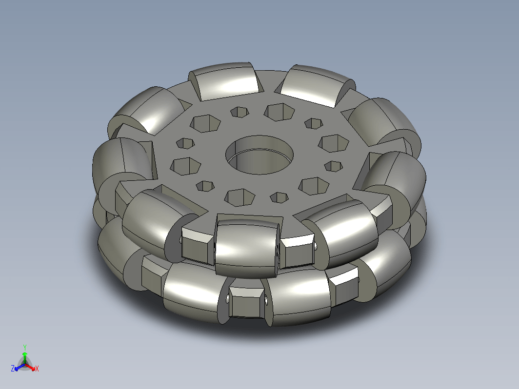 万向轮全向轮 D100mm