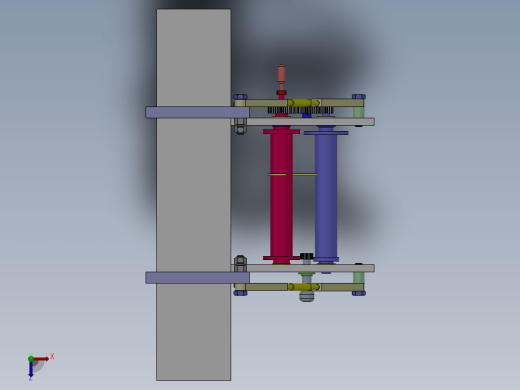机械式高空逃生器设计三维SW2016带参+CAD+说明书缩略图