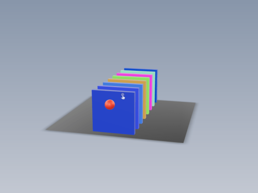 Blender 中的多米诺骨牌动画缩略图