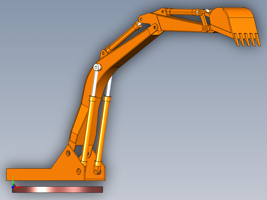 CATIA-挖掘机