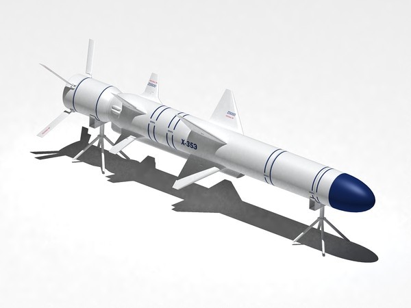 Kh-35涡轮喷气亚音速巡航导弹模型
