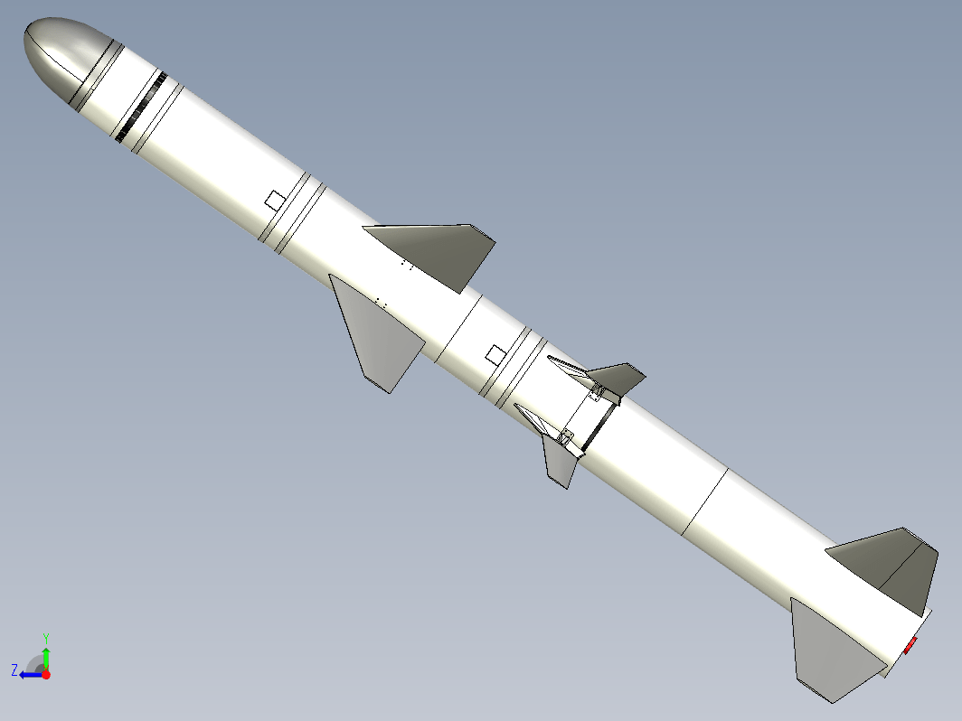 Kh-35涡轮喷气亚音速巡航导弹模型