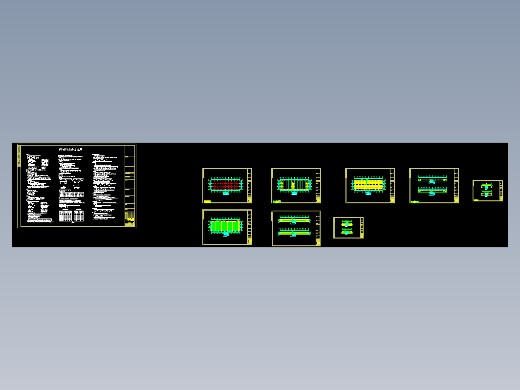 厦门20跨度工程CAD