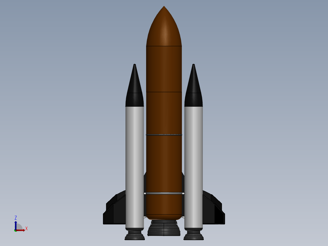 简易Space Shuttle航天飞机模型