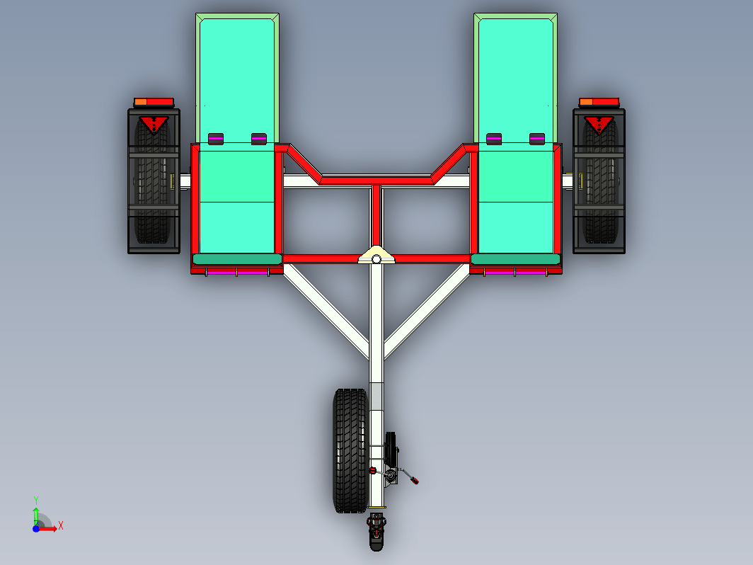 carretinha三角拖车