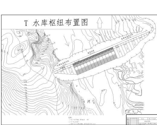 某重力坝大坝结构及布置毕业课程设计cad图纸缩略图