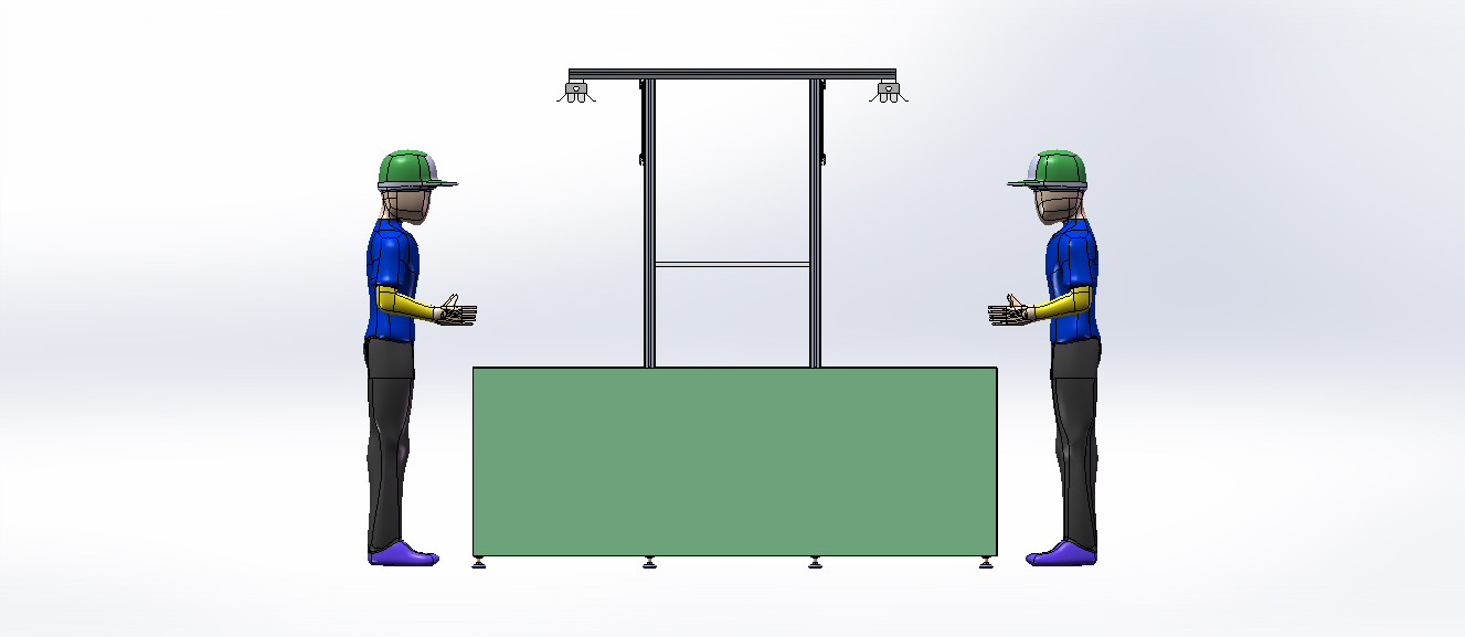 倍速链生产线 3D模型（SolidWorks设计，提供step(stp)_Sldprt文件）