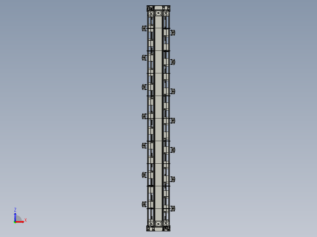 倍速链生产线 3D模型（SolidWorks设计，提供step(stp)_Sldprt文件）