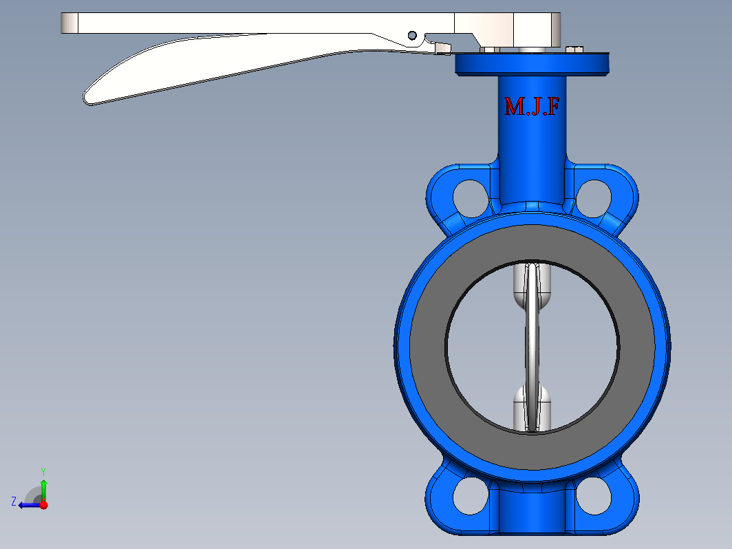 DN102蝶阀