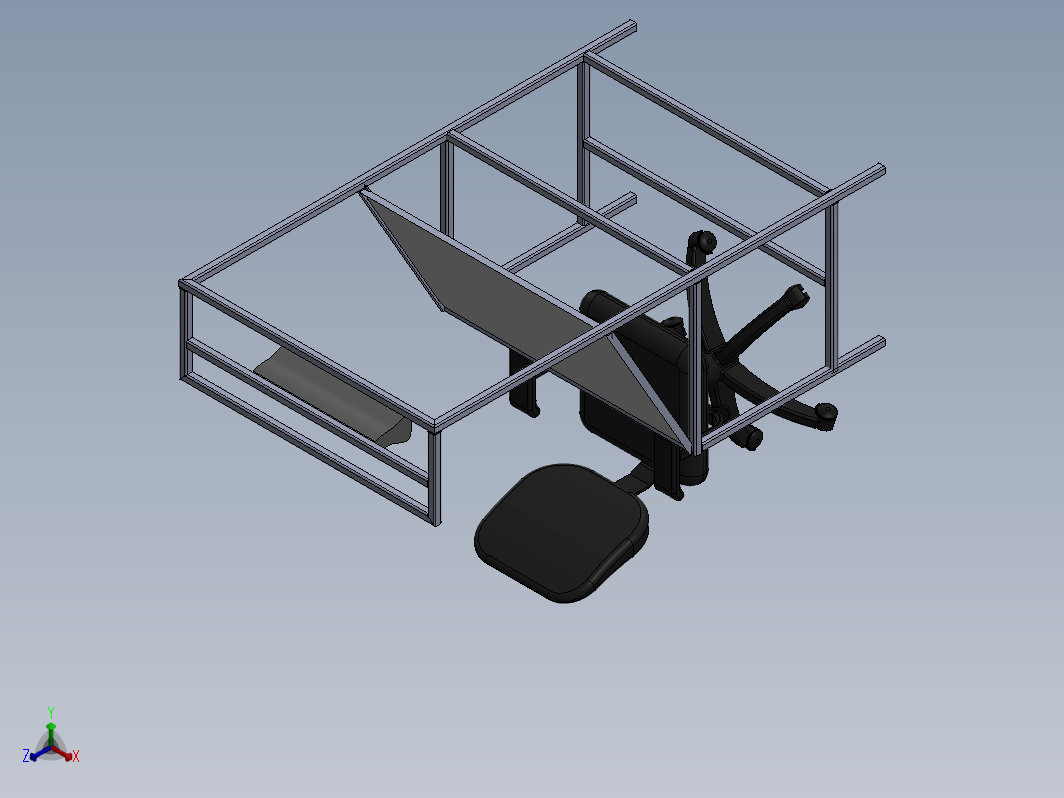 旋转工作椅和工作台