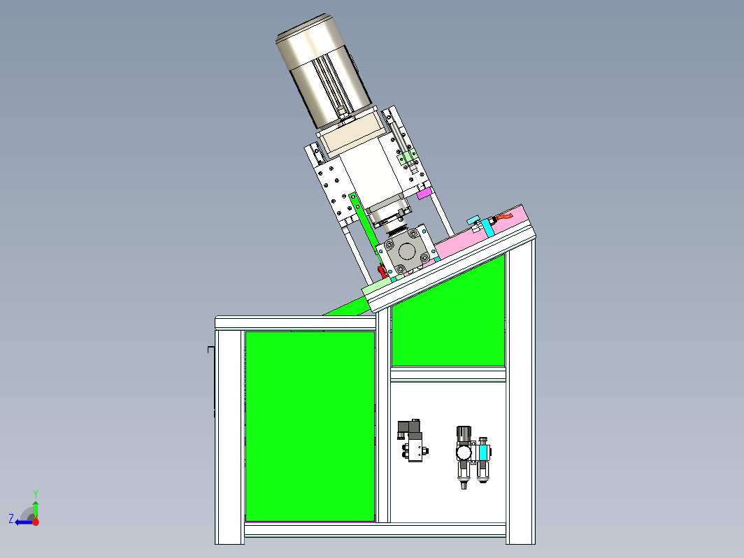 管状零件倒角机