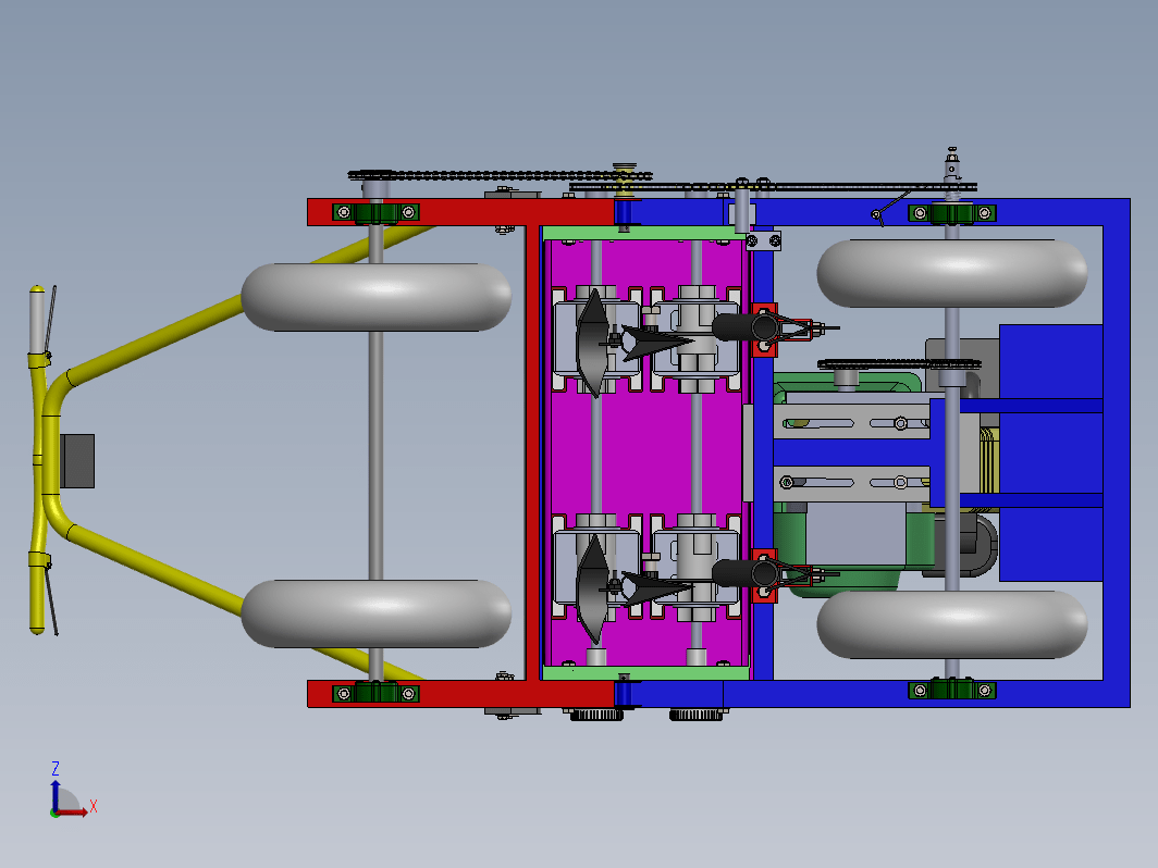 播种机机构设计（宝塔莱）sw+cad+说明书