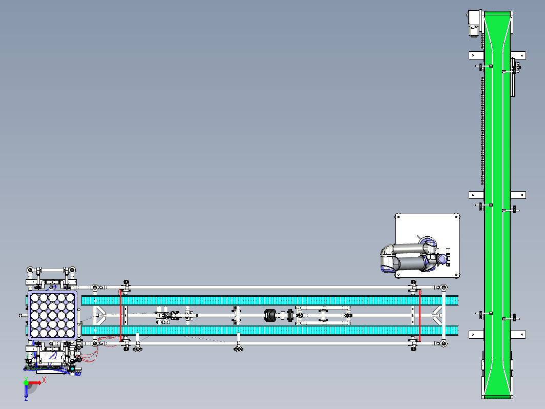 拆垛机输送线 Karakuri