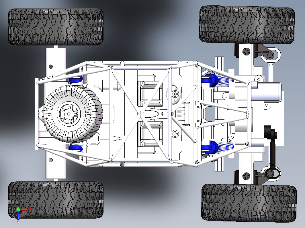 四驱越野玩具车