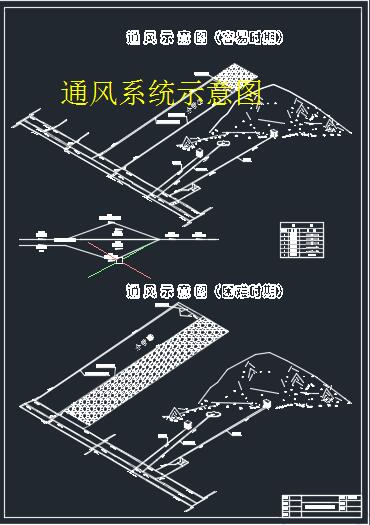 某年产120万吨煤矿采矿工程初步设计+CAD+说明书