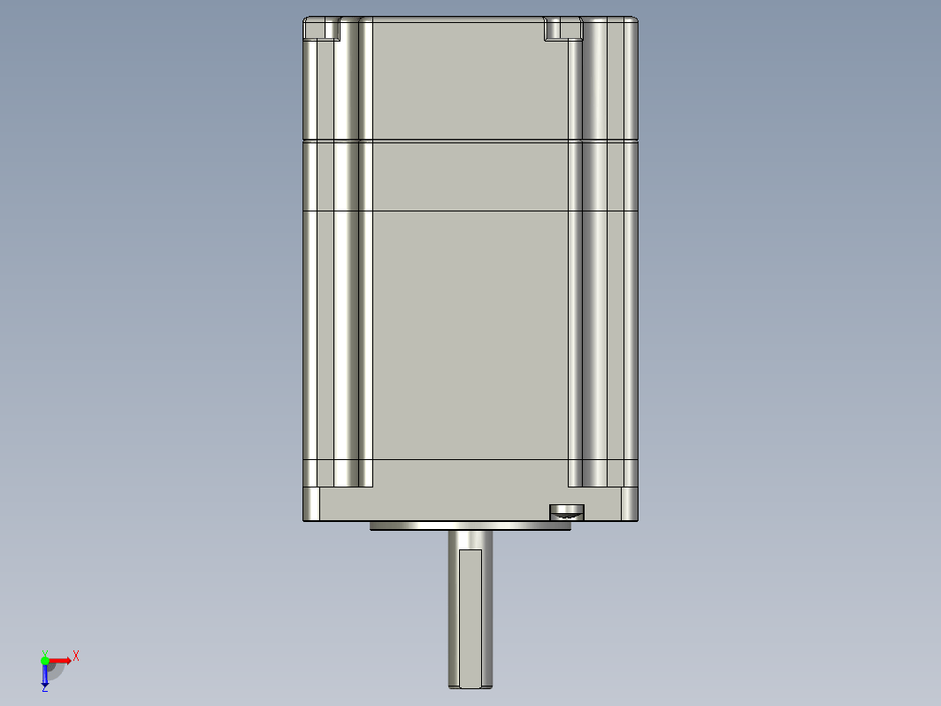 YK260EC65E1-KZ01  60mm两相闭环步进电机（3D）