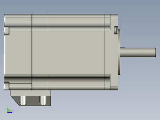 YK260EC65E1-KZ01  60mm两相闭环步进电机（3D）缩略图